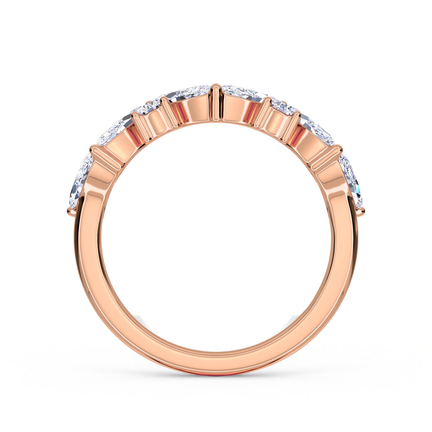 18 KT Gold Lab Grown Diamond Ring for Women