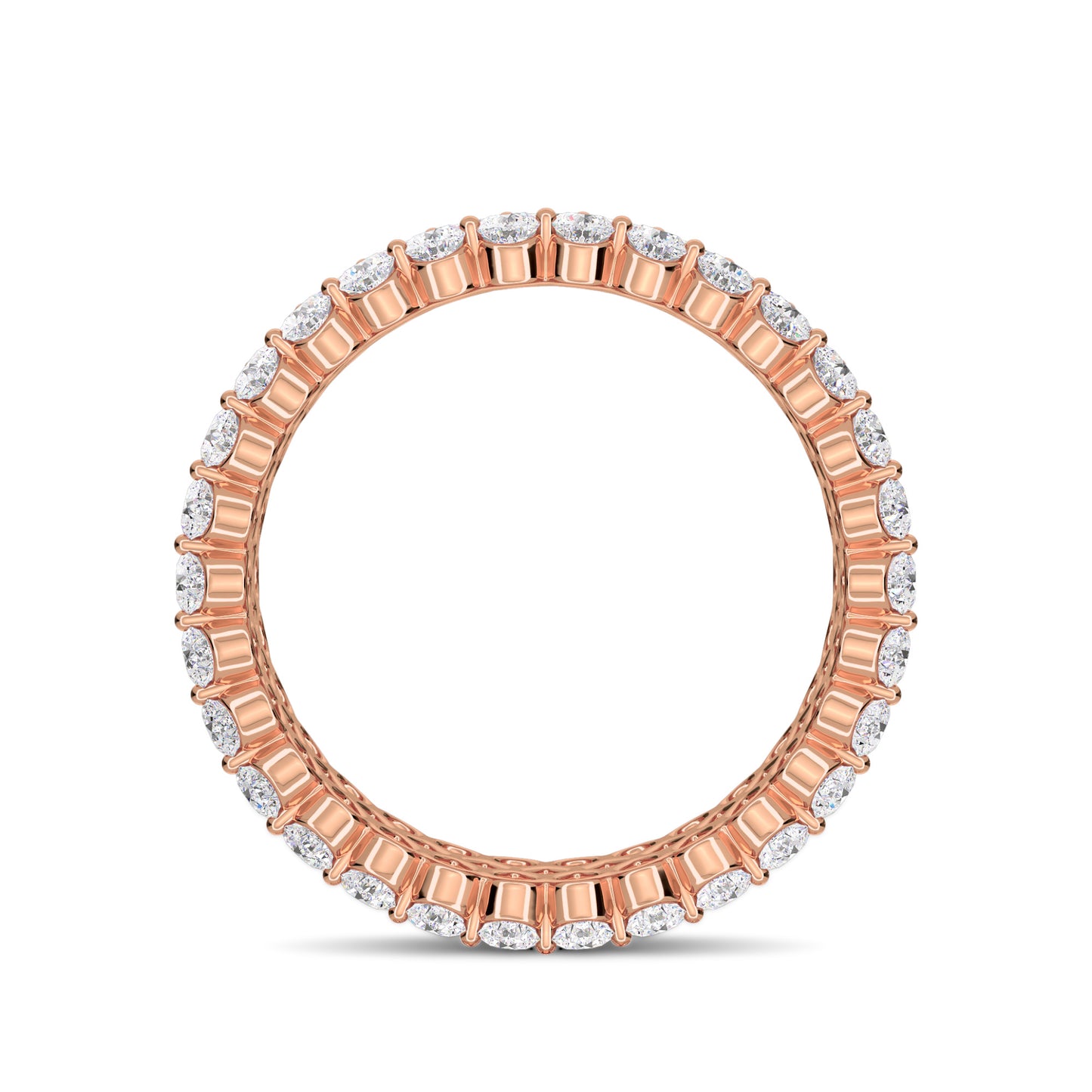 18 KT Gold Lab Grown Diamond Ring for Women