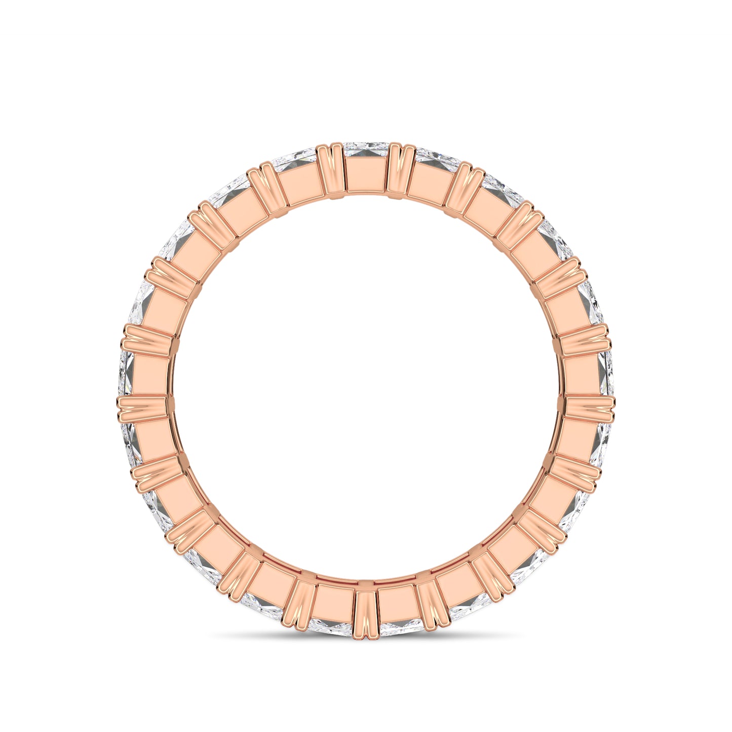 18 KT Gold Lab Grown Diamond Ring for Women