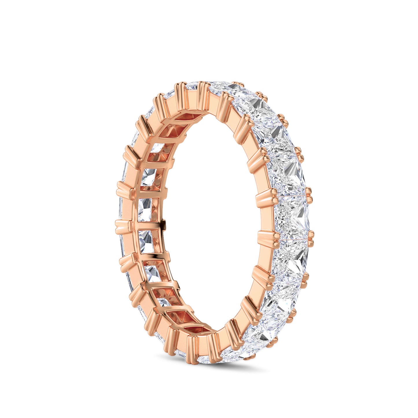18 KT Gold Lab Grown Diamond Ring for Women