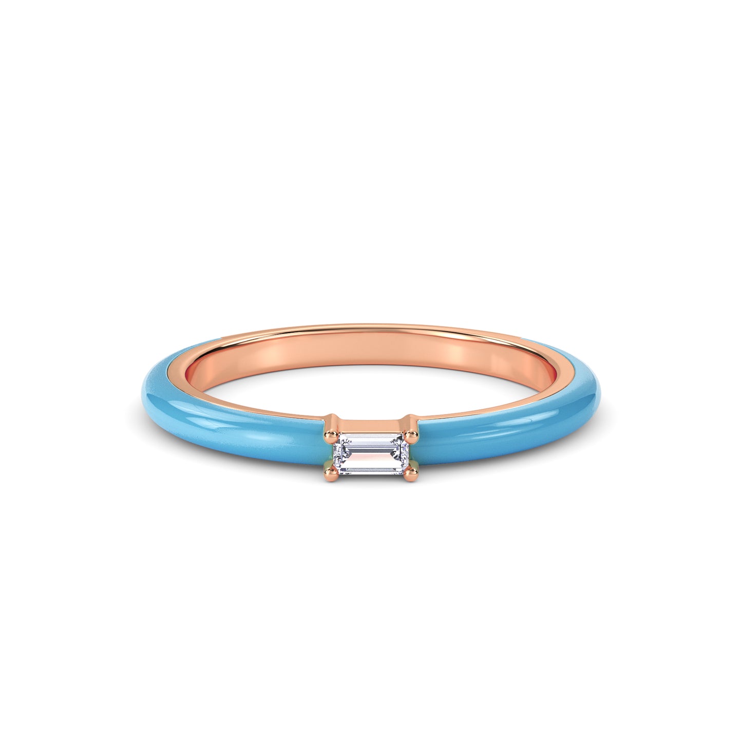 18 KT Gold Lab Grown Diamond Ring for Women