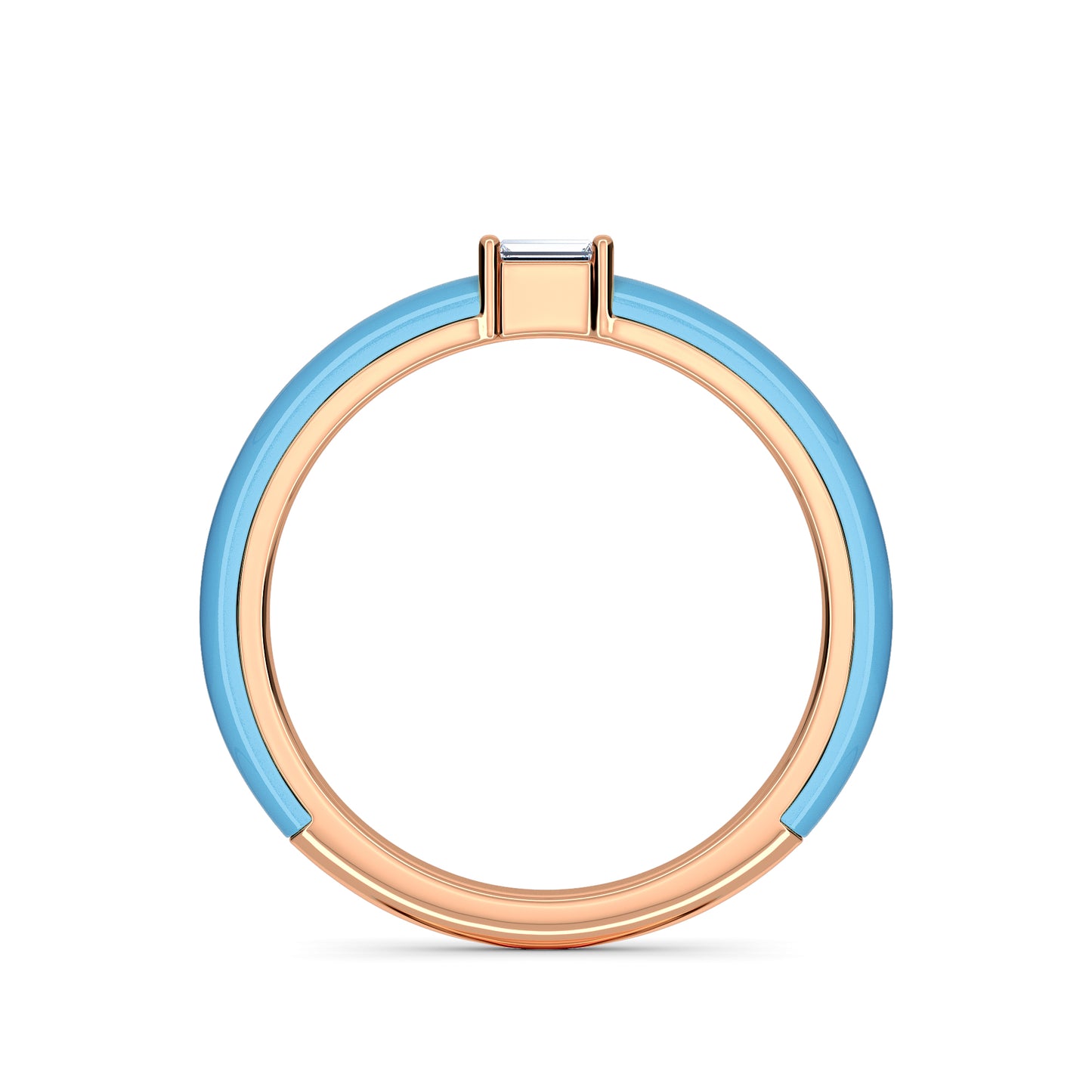 18 KT Gold Lab Grown Diamond Ring for Women