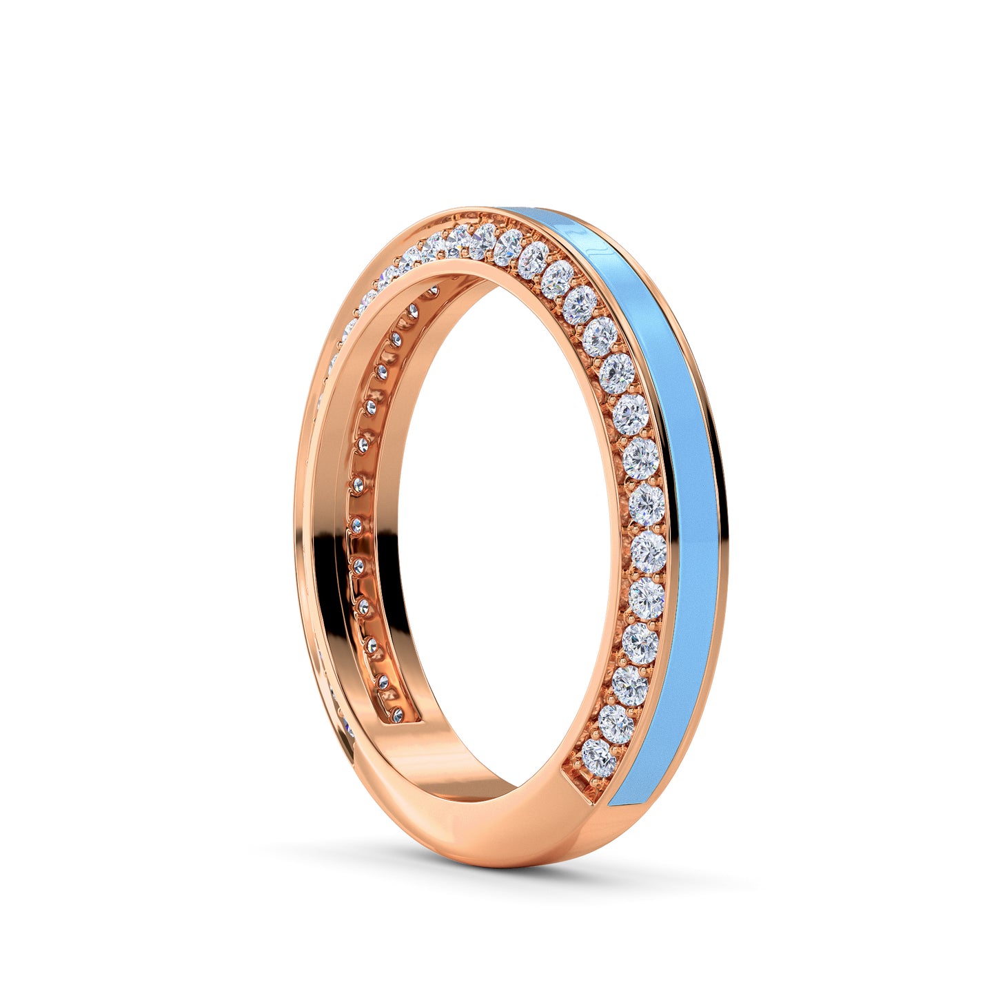 18 KT Gold Lab Grown Diamond Ring for Women