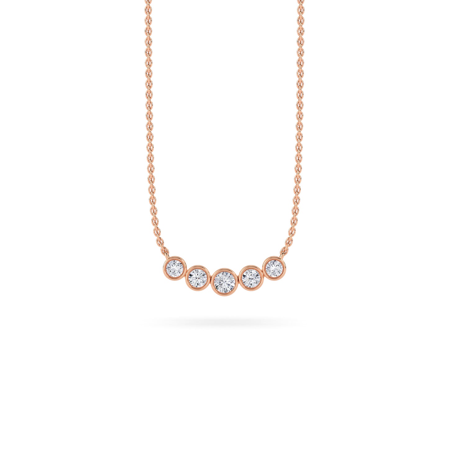 18 KT Gold Lab Grown Diamond Pendant