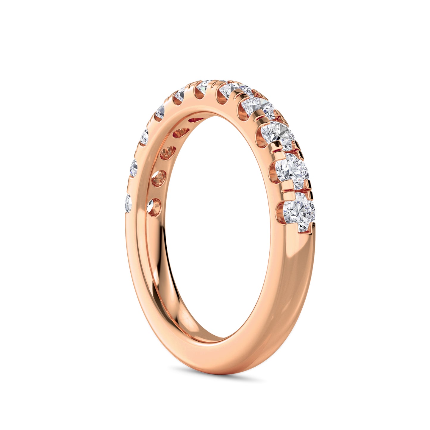 18 KT Gold Lab Grown Diamond Ring for Women