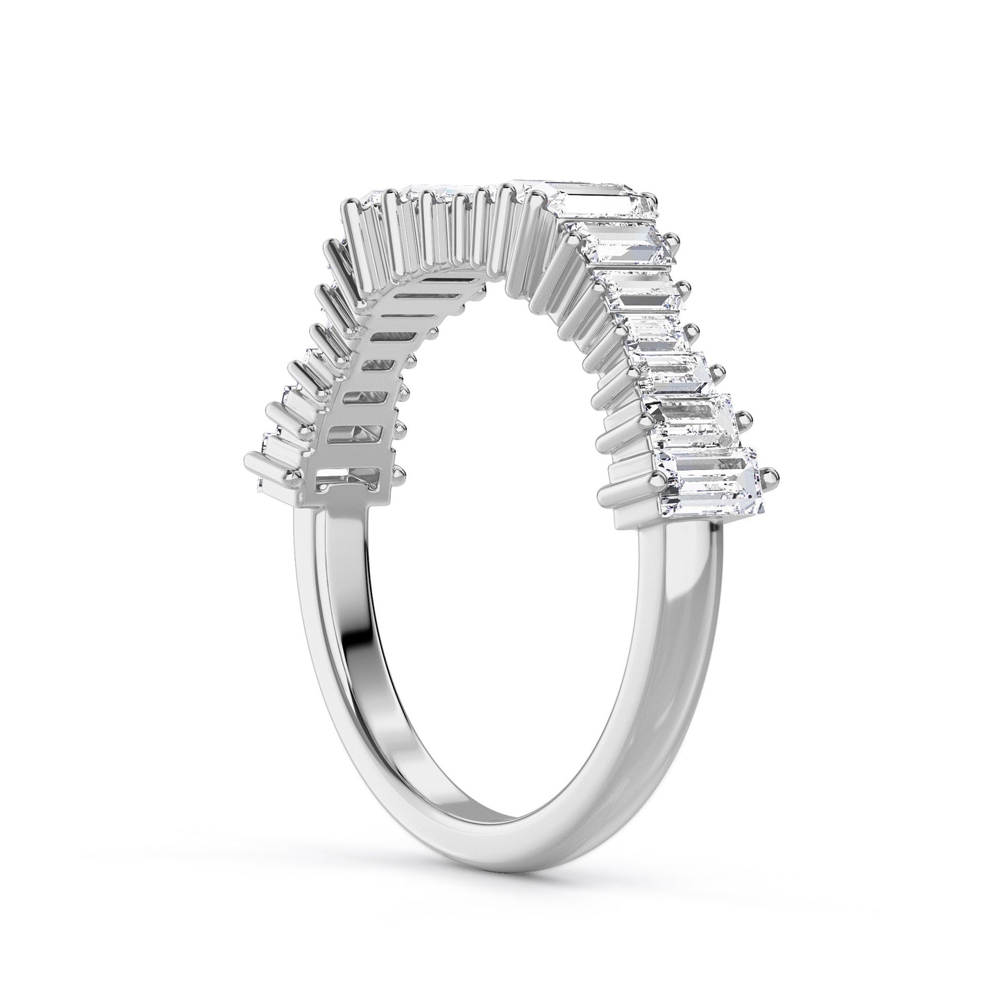 18 KT Gold Lab Grown Diamond Ring for Women