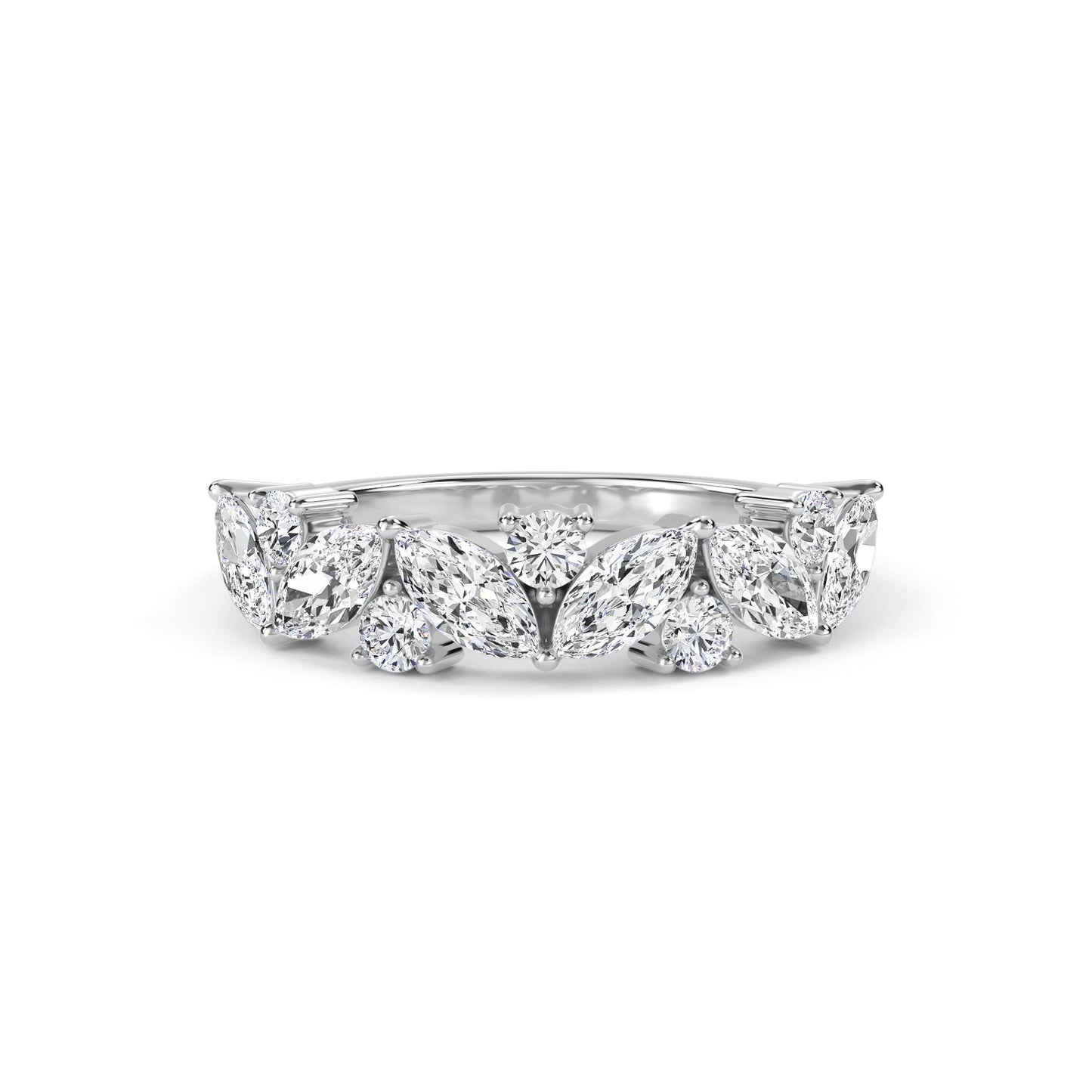 18 KT Gold Lab Grown Diamond Ring for Women