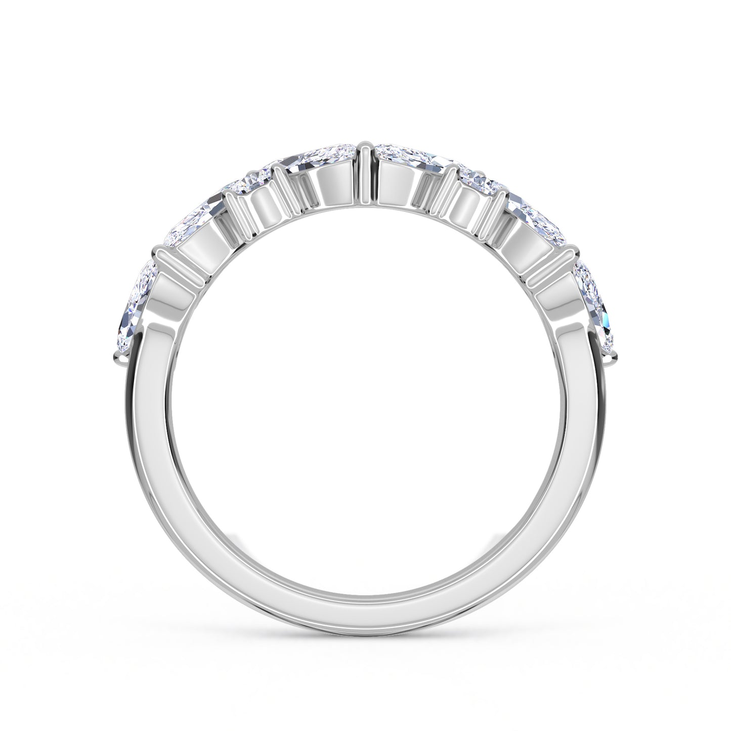 18 KT Gold Lab Grown Diamond Ring for Women