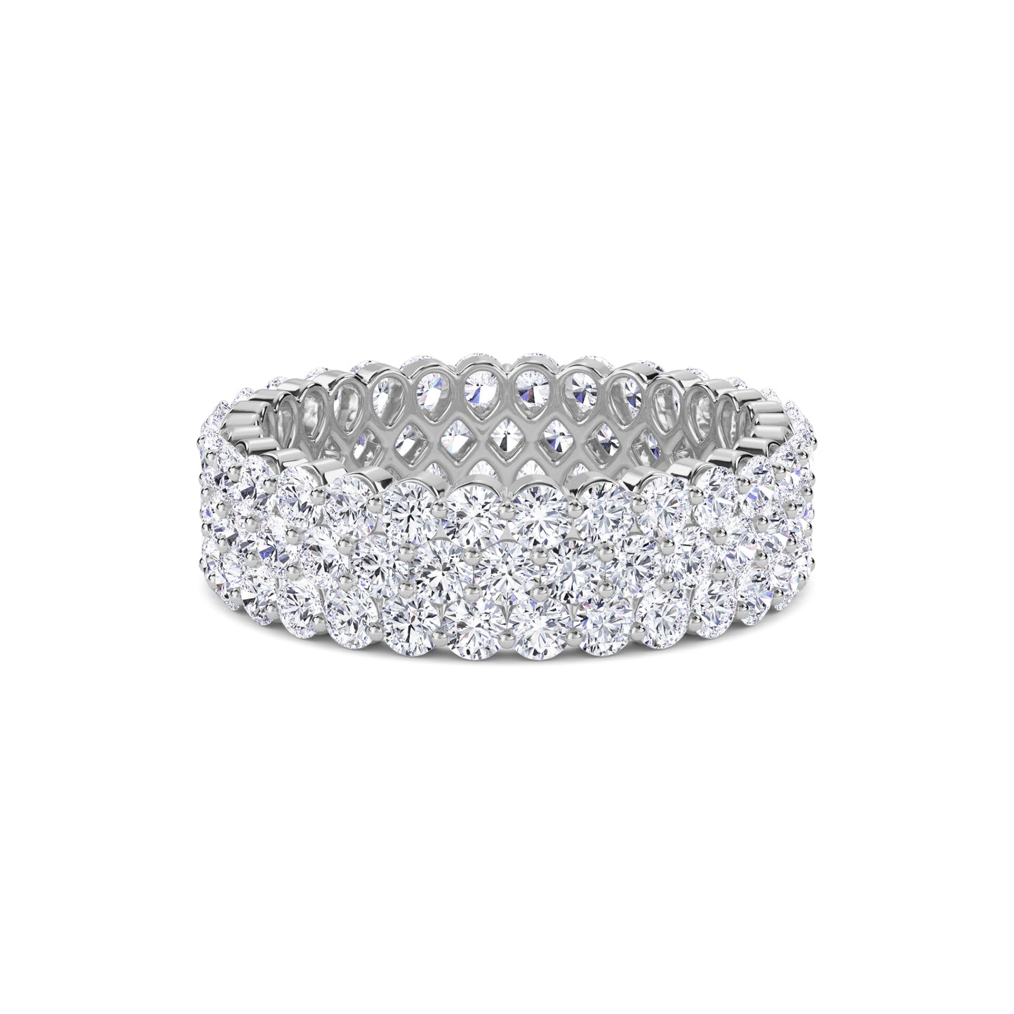 18 KT Gold Lab Grown Diamond Ring for Women