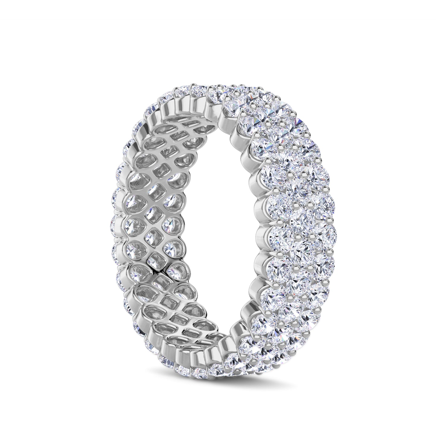 18 KT Gold Lab Grown Diamond Ring for Women