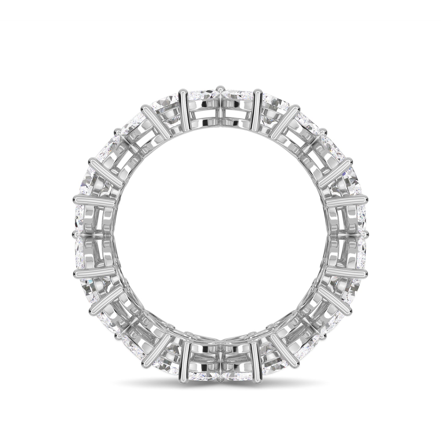 18 KT Gold Lab Grown Diamond Ring for Women
