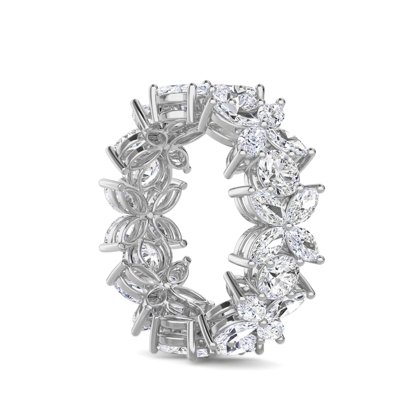 18 KT Gold Lab Grown Diamond Ring for Women