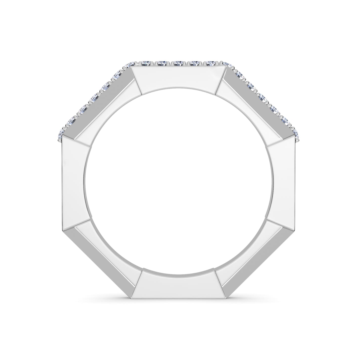 18 KT Gold Lab Grown Diamond Ring for Women