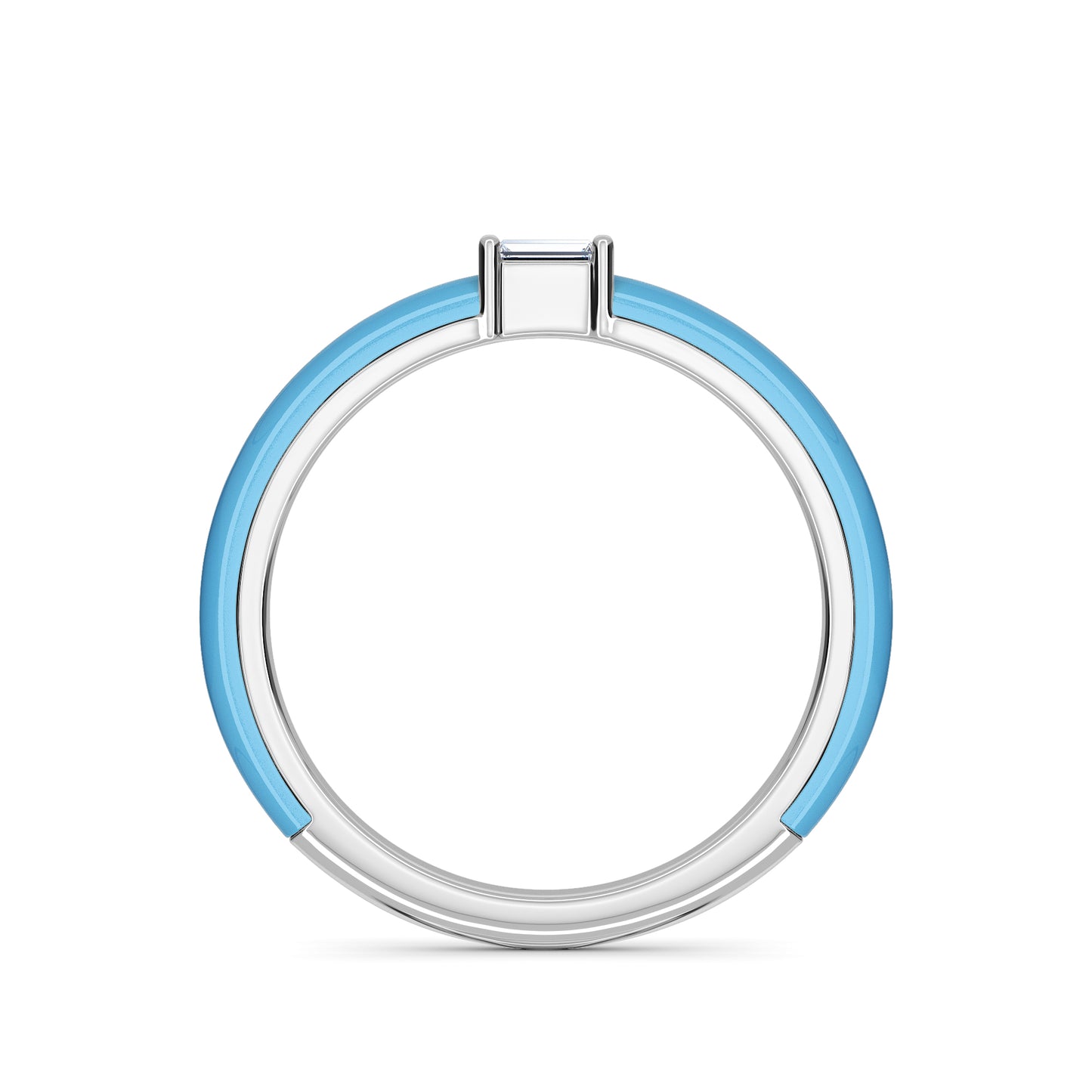 18 KT Gold Lab Grown Diamond Ring for Women