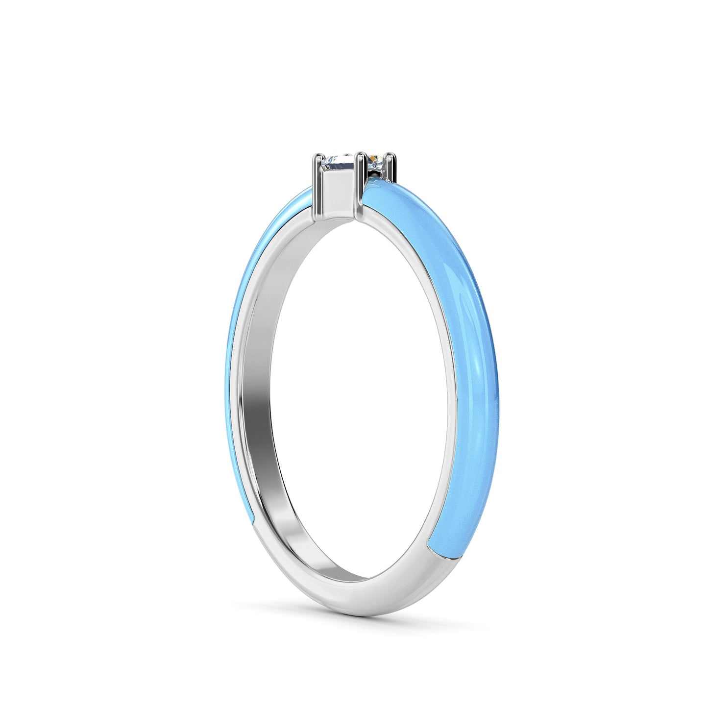 18 KT Gold Lab Grown Diamond Ring for Women
