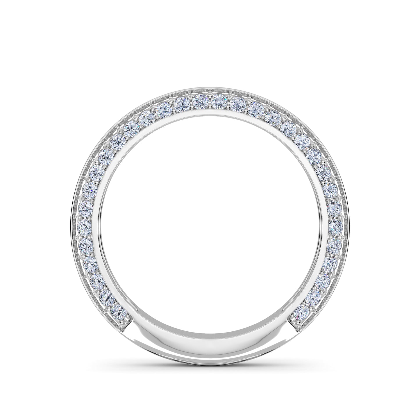 18 KT Gold Lab Grown Diamond Ring for Women