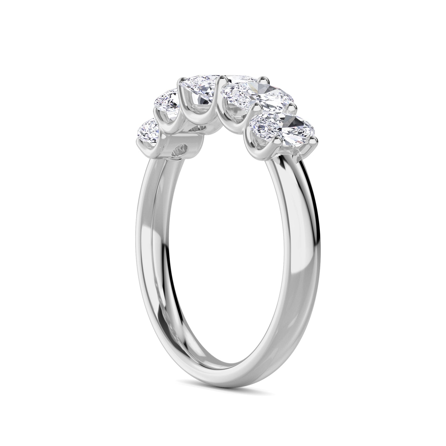 18 KT Gold Lab Grown Diamond Ring for Women