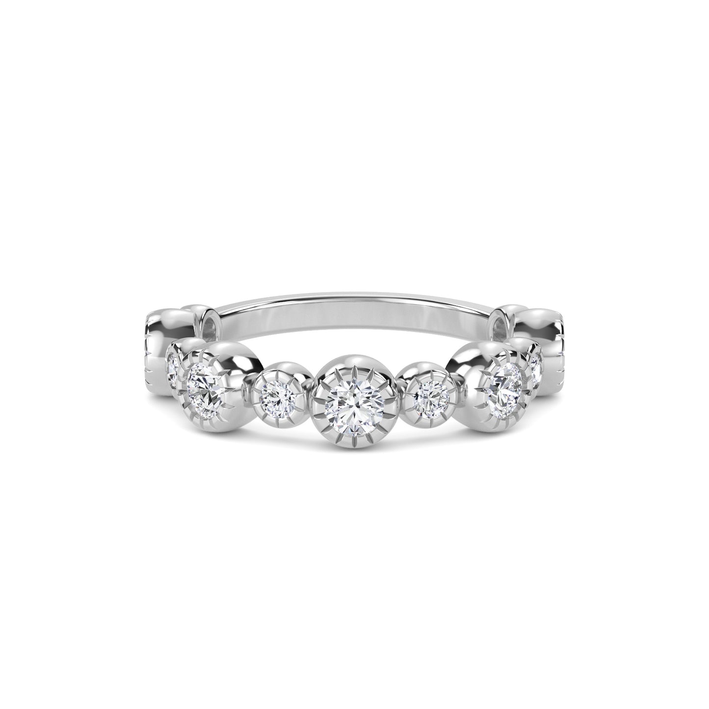 18 KT Gold Lab Grown Diamond Ring for Women
