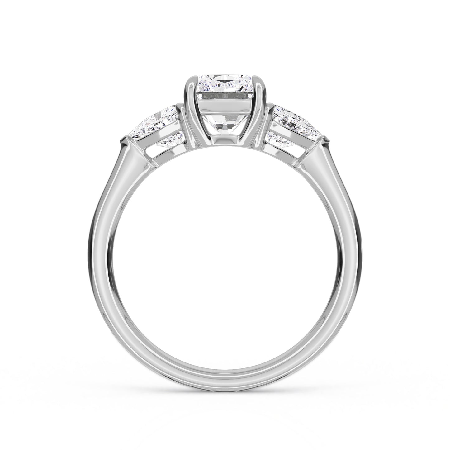 18 KT Gold Lab Grown Diamond Vintage-Inspired Wedding Ring for Women