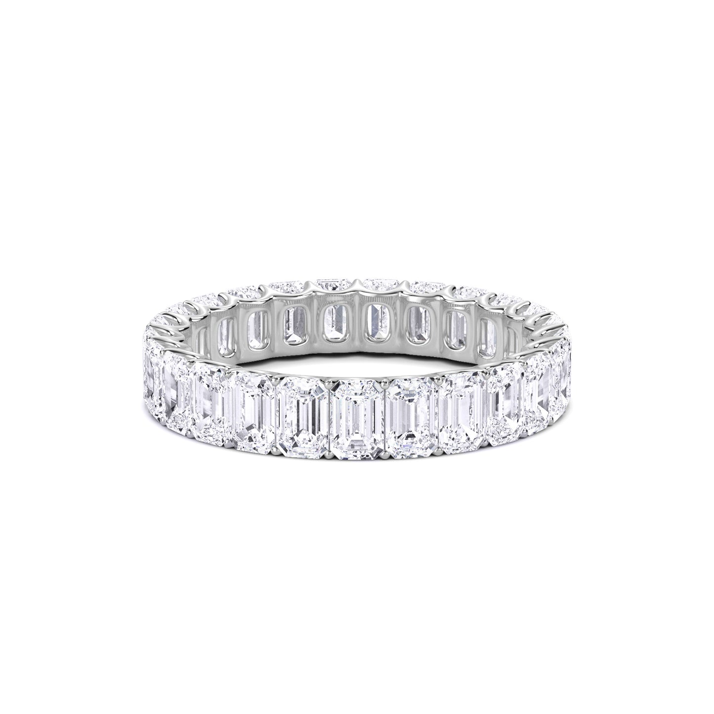 18 KT Gold Lab Grown Diamond Infinite Elegance Ring for Women