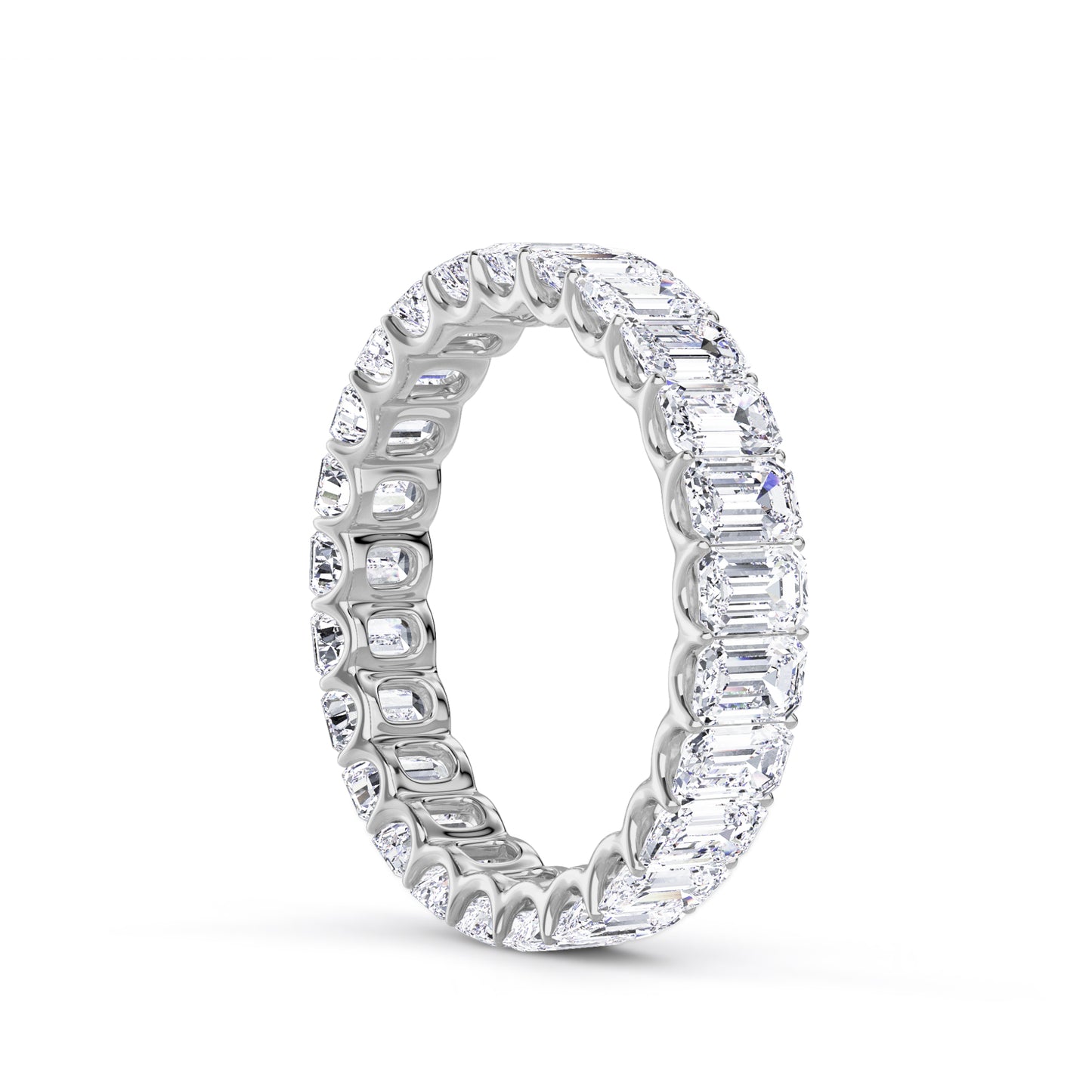 18 KT Gold Lab Grown Diamond Infinite Elegance Ring for Women