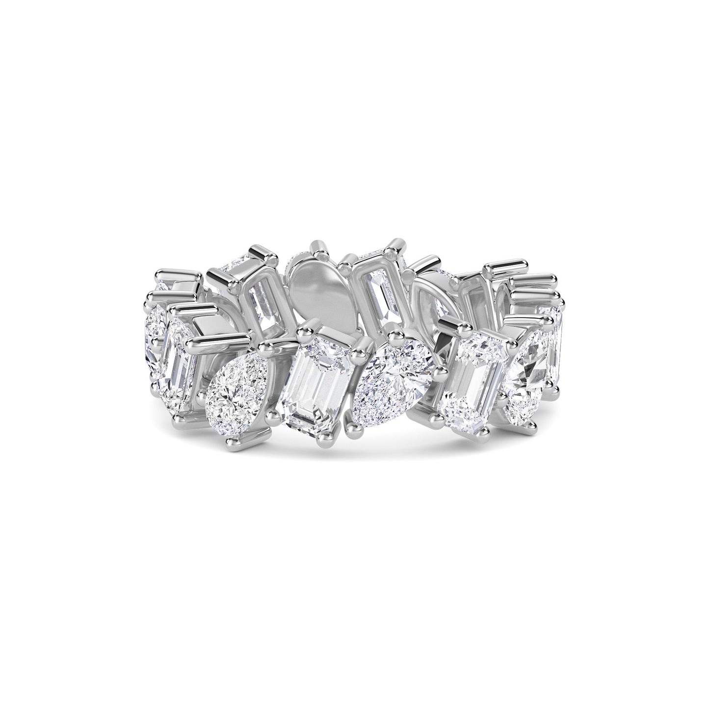 18 KT Gold Lab Grown Diamond Glamorous Cocktail Ring for Women