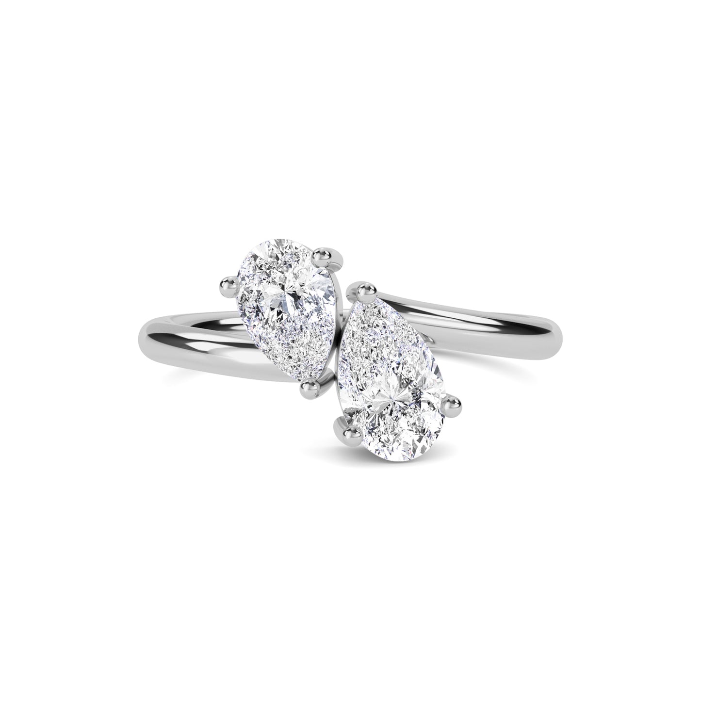 18 KT Gold Lab Grown Diamond Ring for Women