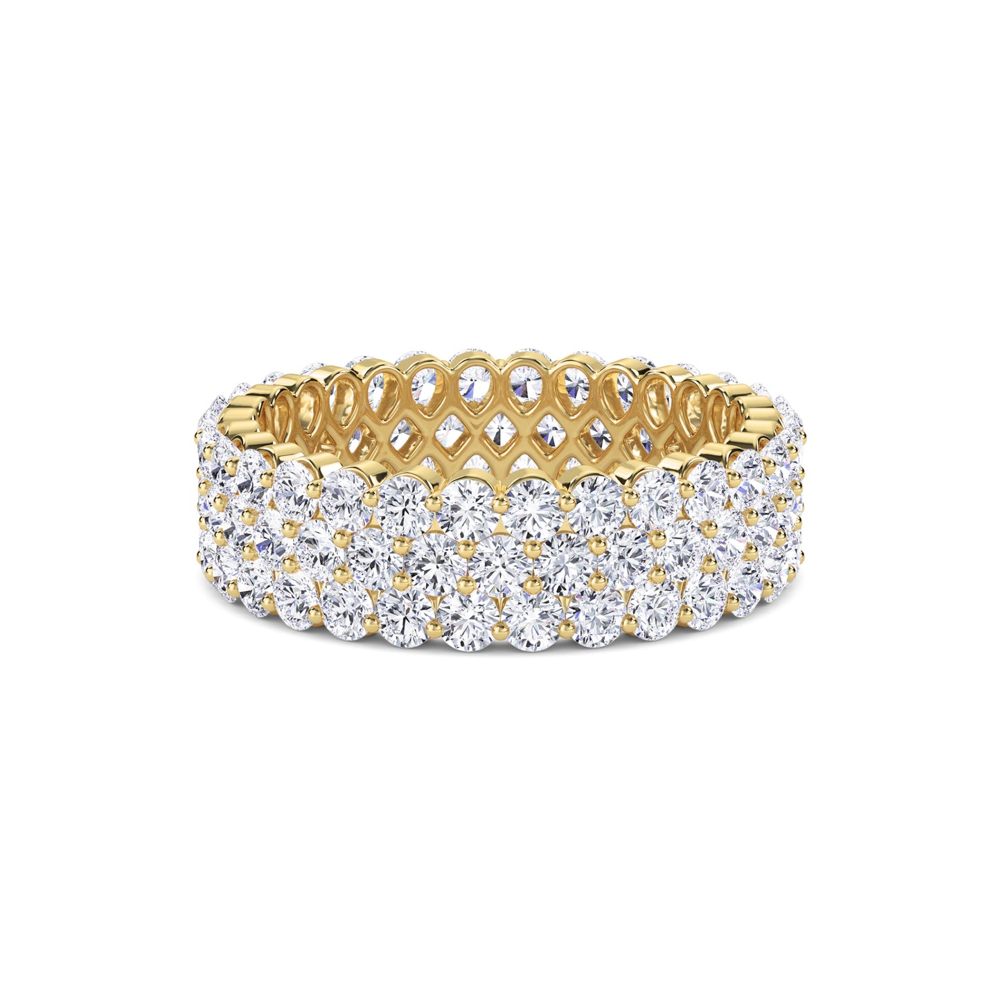 18 KT Gold Lab Grown Diamond Ring for Women