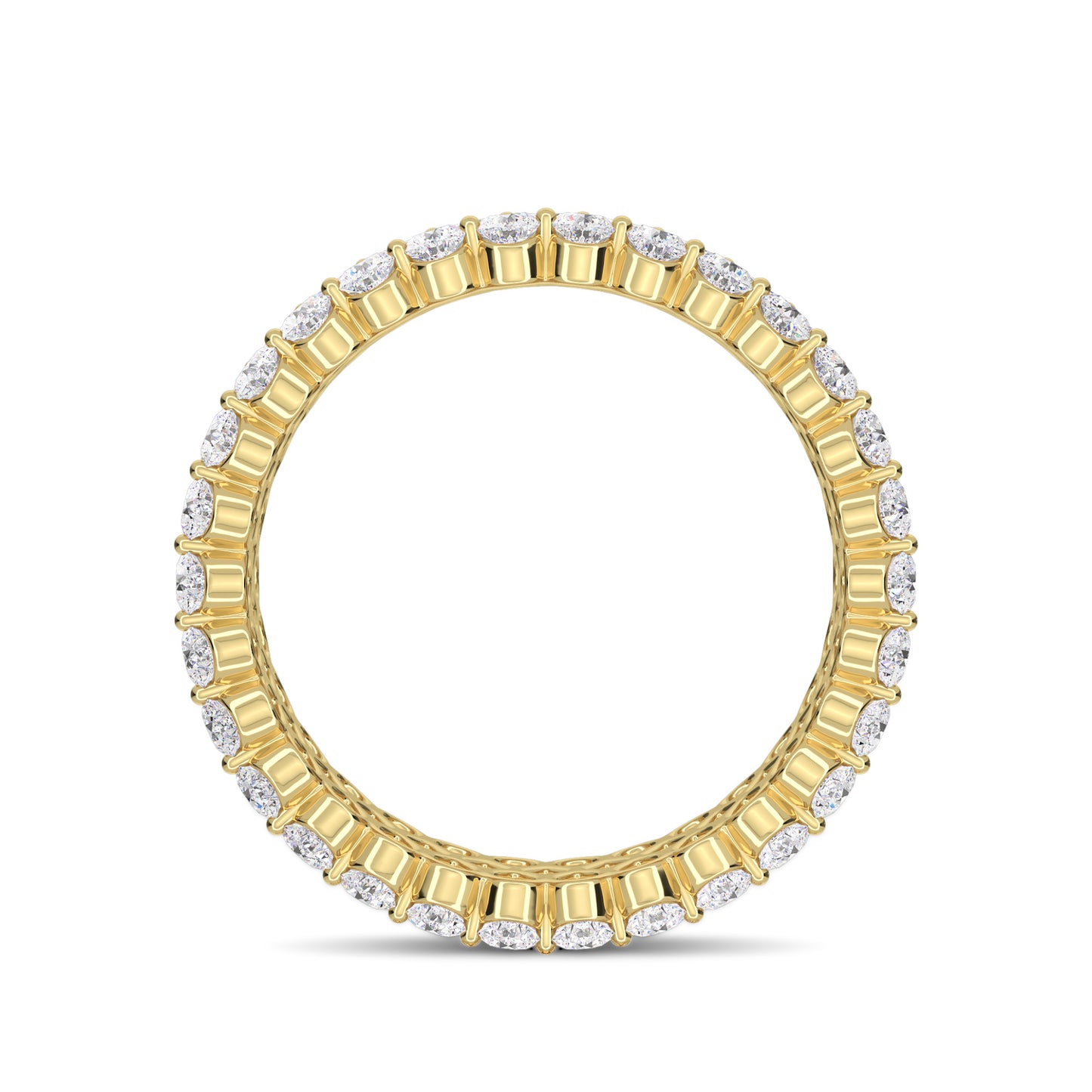 18 KT Gold Lab Grown Diamond Ring for Women