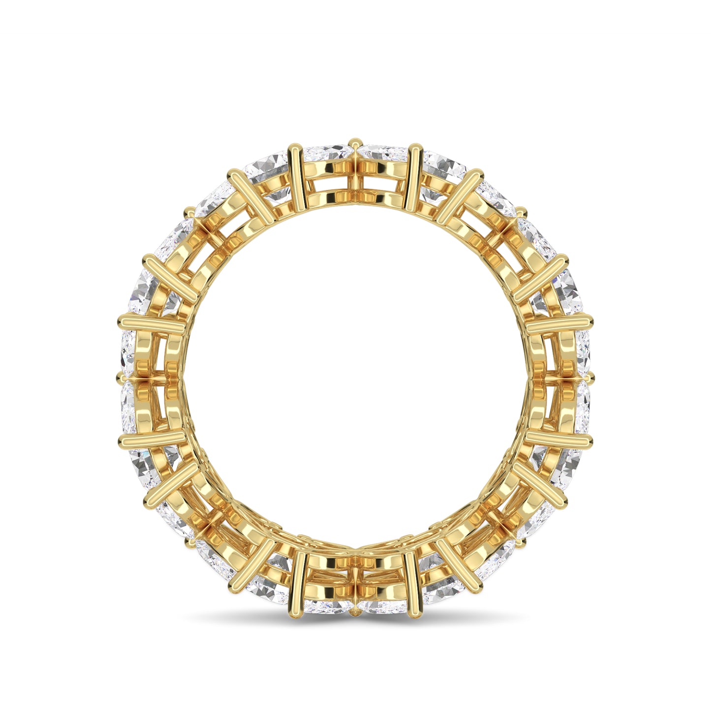 18 KT Gold Lab Grown Diamond Ring for Women