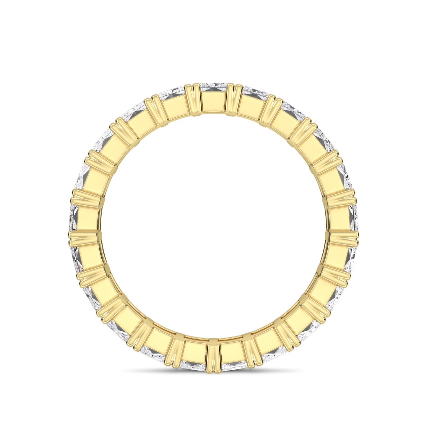 18 KT Gold Lab Grown Diamond Ring for Women