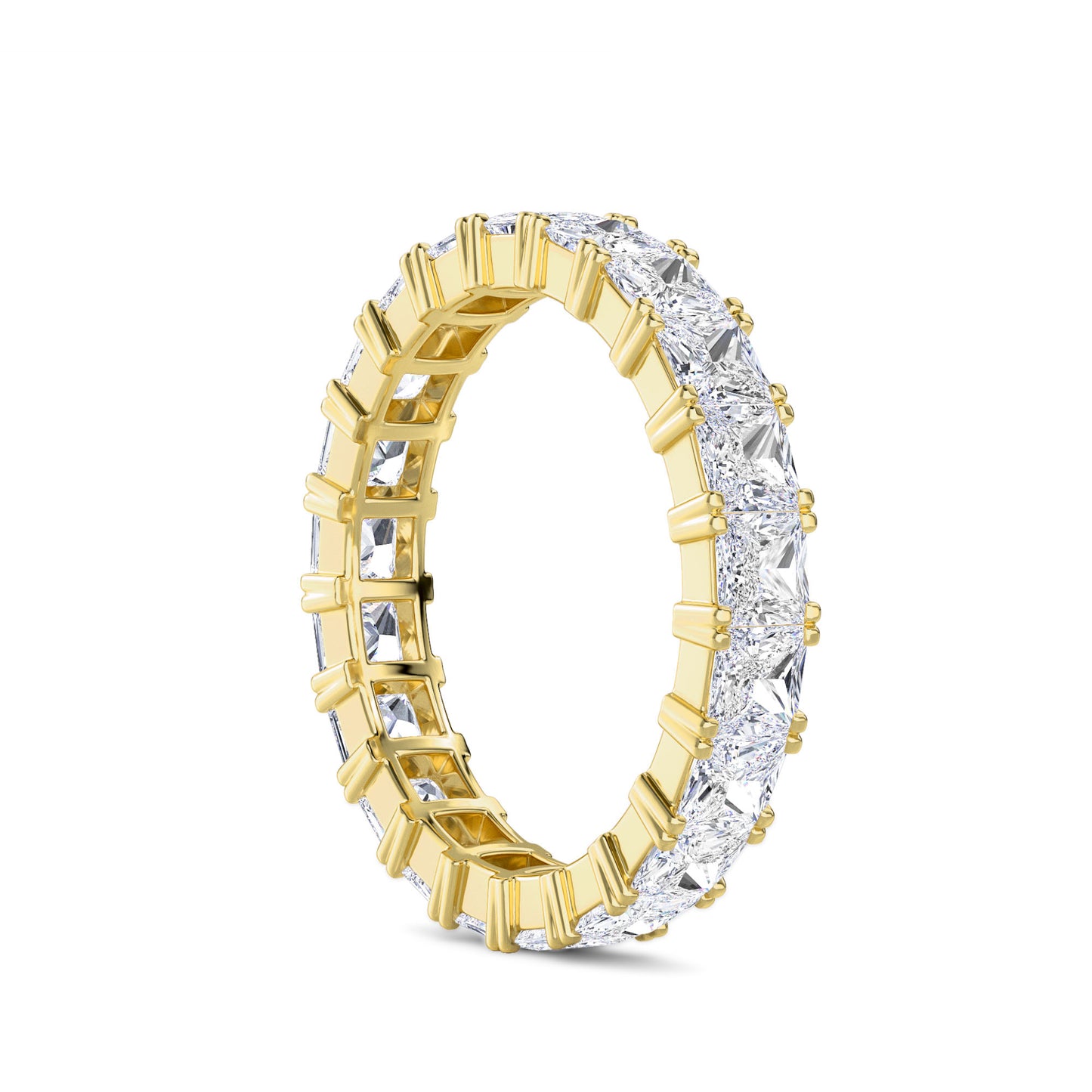 18 KT Gold Lab Grown Diamond Ring for Women
