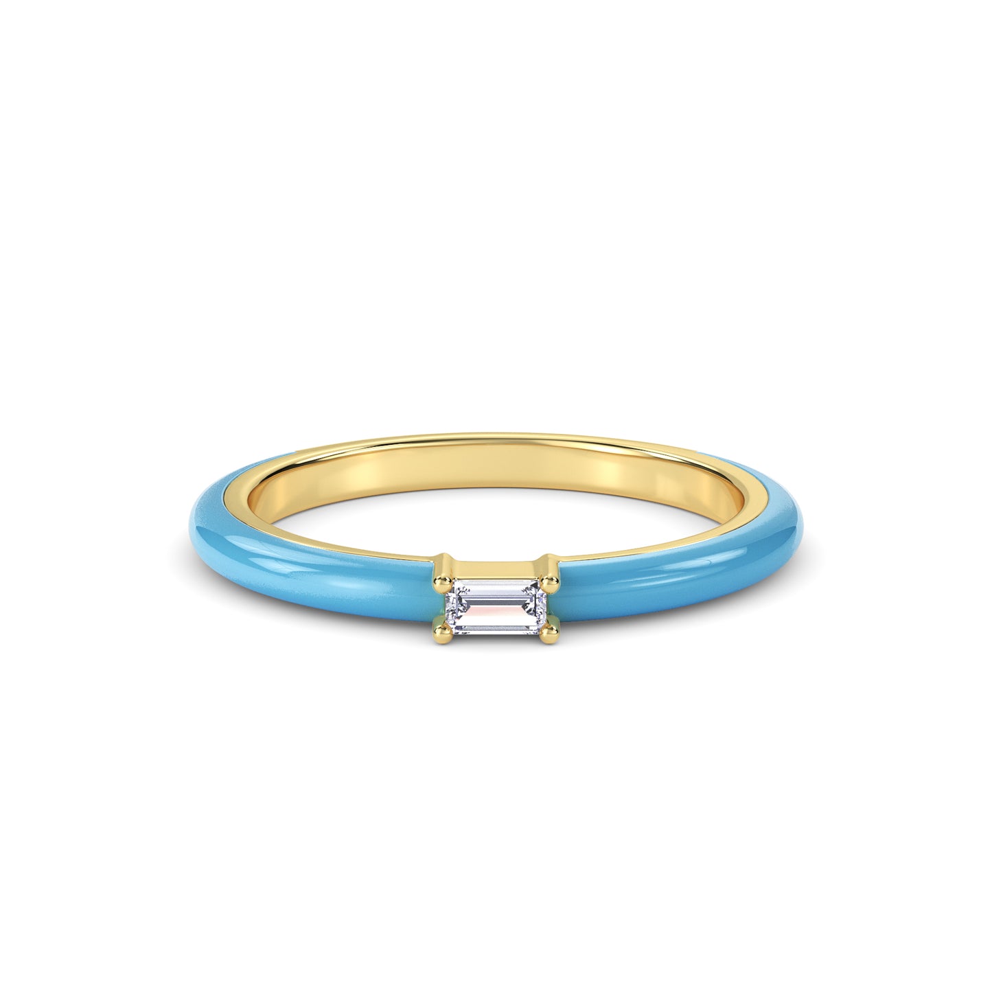 18 KT Gold Lab Grown Diamond Ring for Women