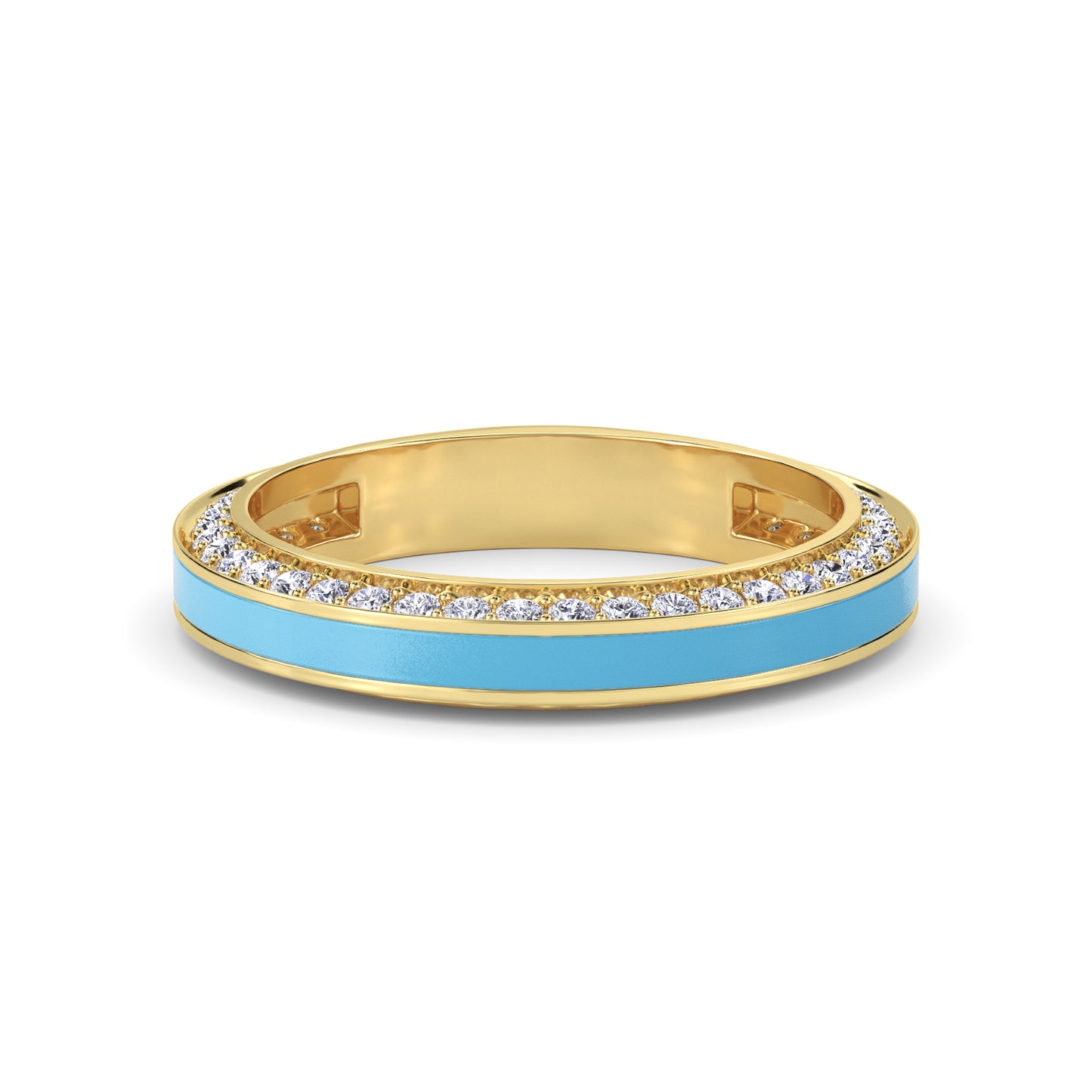 18 KT Gold Lab Grown Diamond Ring for Women