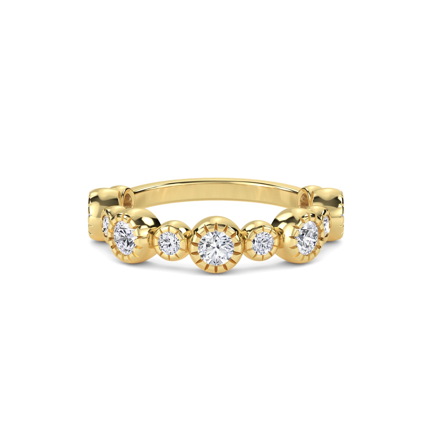18 KT Gold Lab Grown Diamond Ring for Women