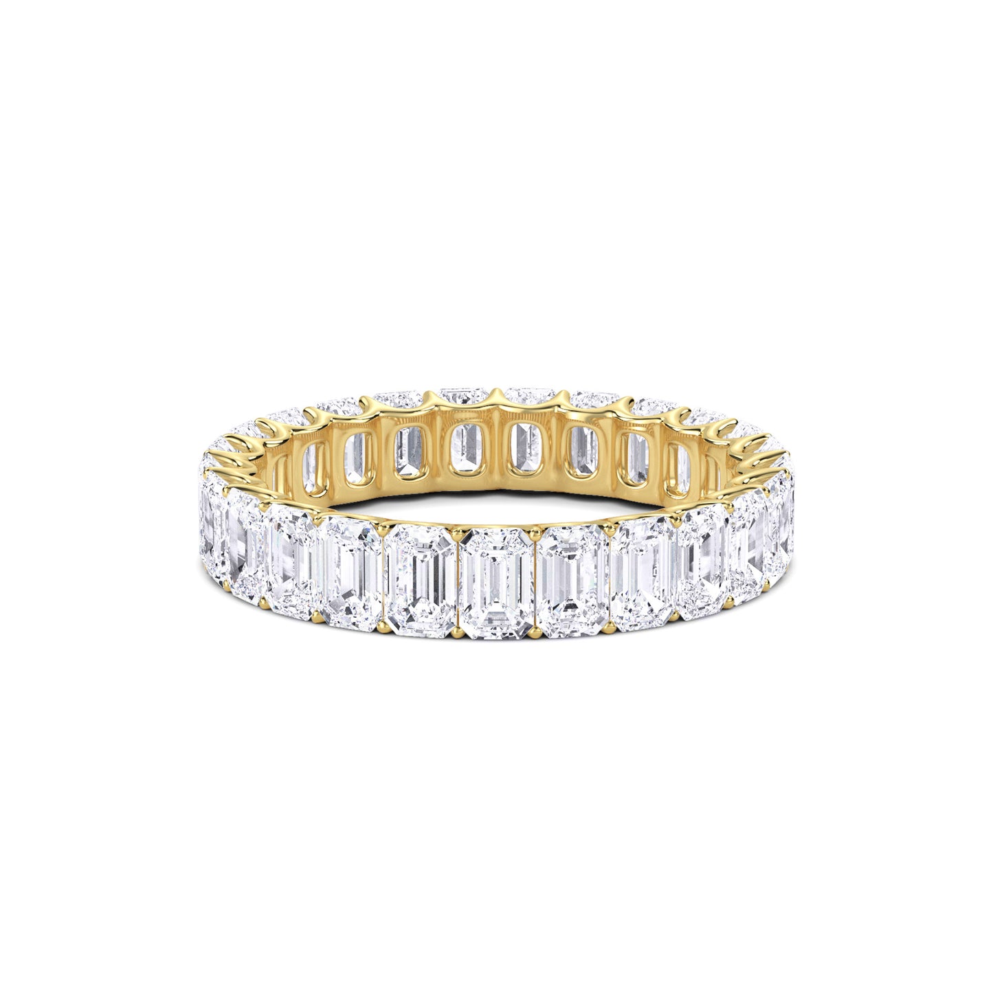 18 KT Gold Lab Grown Diamond Infinite Elegance Ring for Women