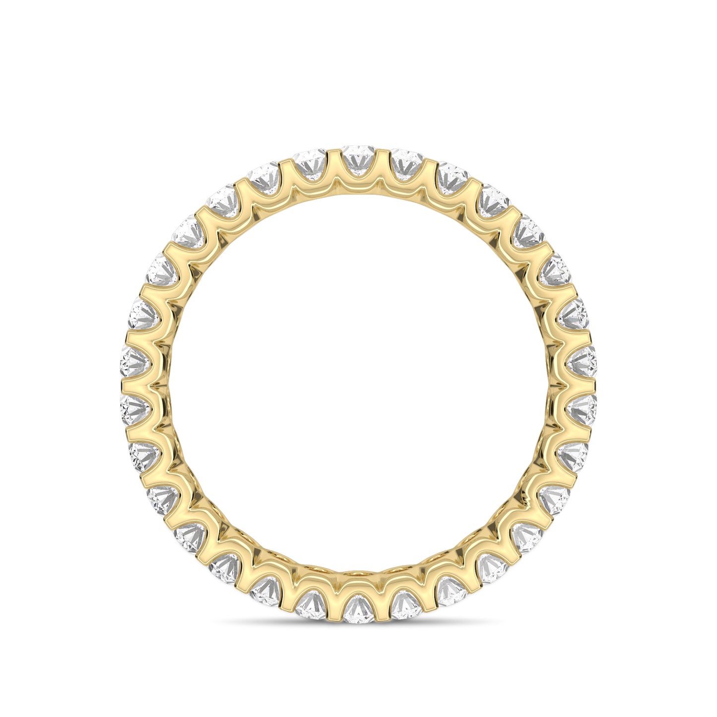 18 KT Gold Lab Grown Diamond Ring for Women