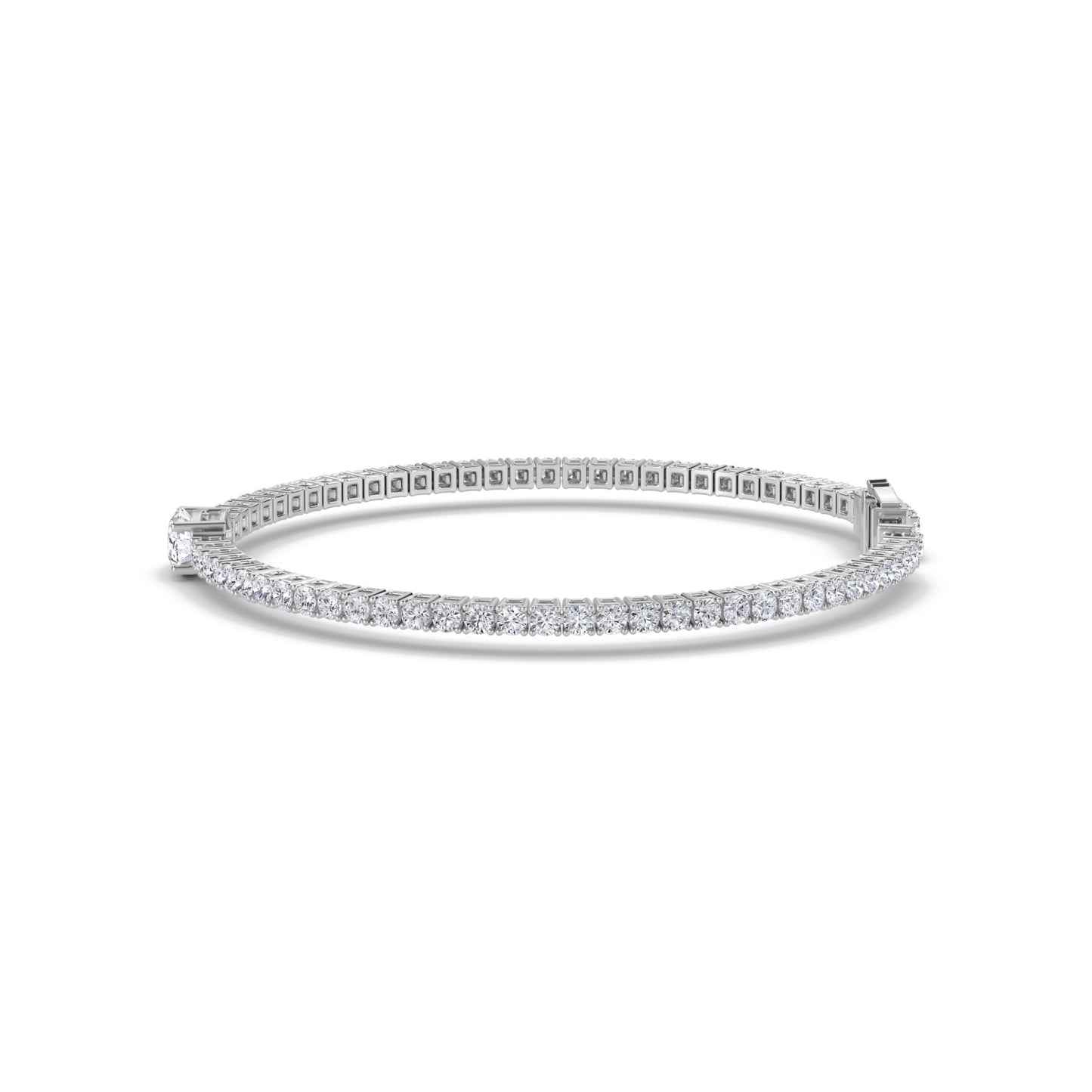 18 KT Gold Lab Grown Diamond Link Bracelets for Women