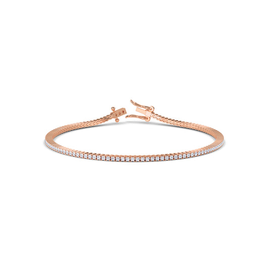 18 KT Gold Lab Grown Diamond Link Bracelets for Women