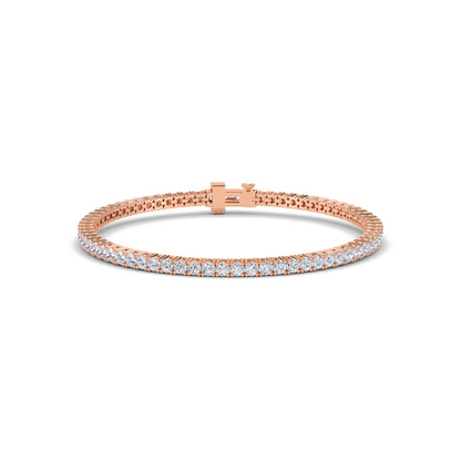 18 KT Gold Lab Grown Diamond Link Bracelets for Women