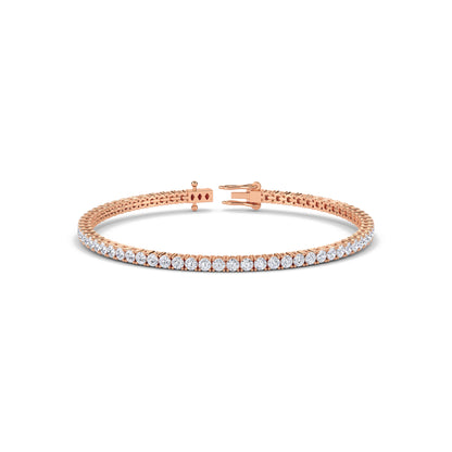 18 KT Gold Lab Grown Diamond Link Bracelets for Women