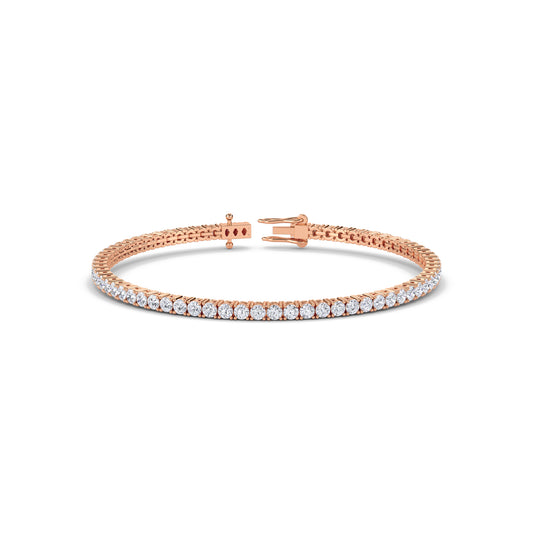 18 KT Gold Lab Grown Diamond Link Bracelets for Women