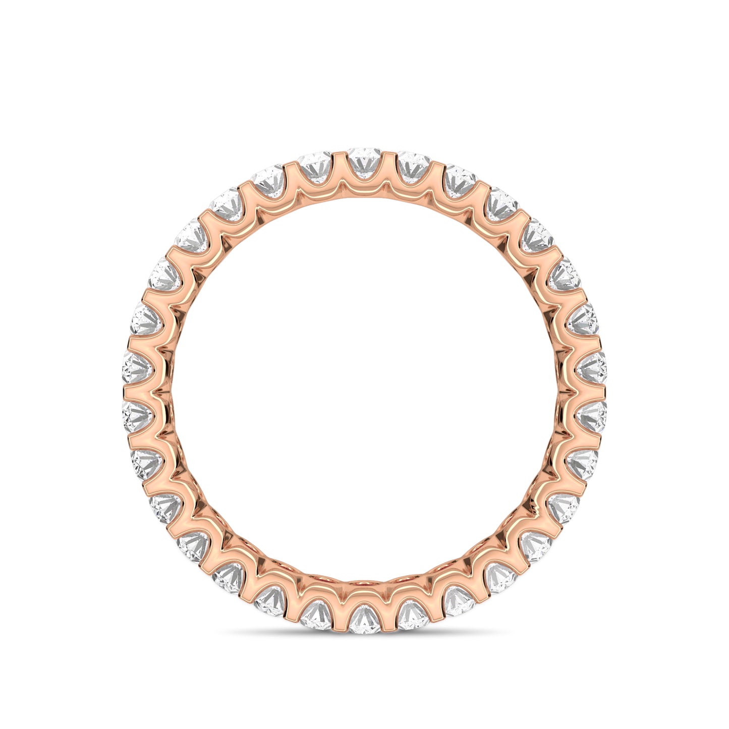 18 KT Gold Lab Grown Diamond Ring for Women