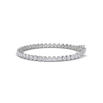 18 KT Gold Lab Grown Diamond Link Bracelets