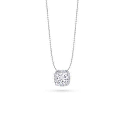 18 KT Gold Lab Grown Diamond Pendant