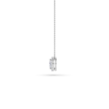 18 KT Gold Lab Grown Diamond Pendant