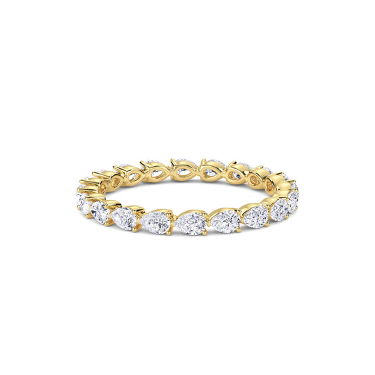 18 KT Gold Lab Grown Diamond Ring for Women