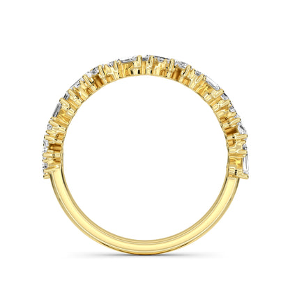 18 KT Gold Lab Grown Diamond Ring for Women