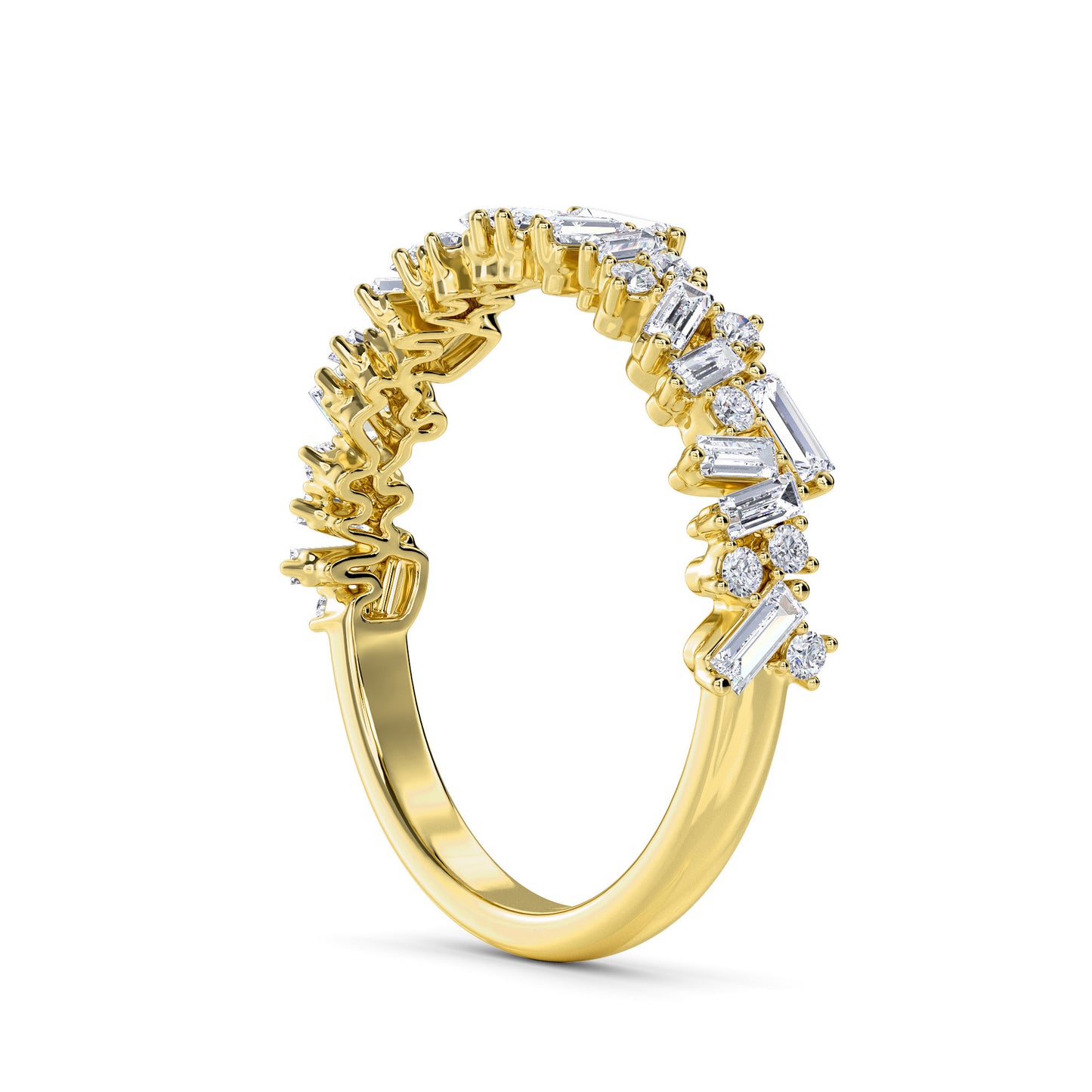 18 KT Gold Lab Grown Diamond Ring for Women