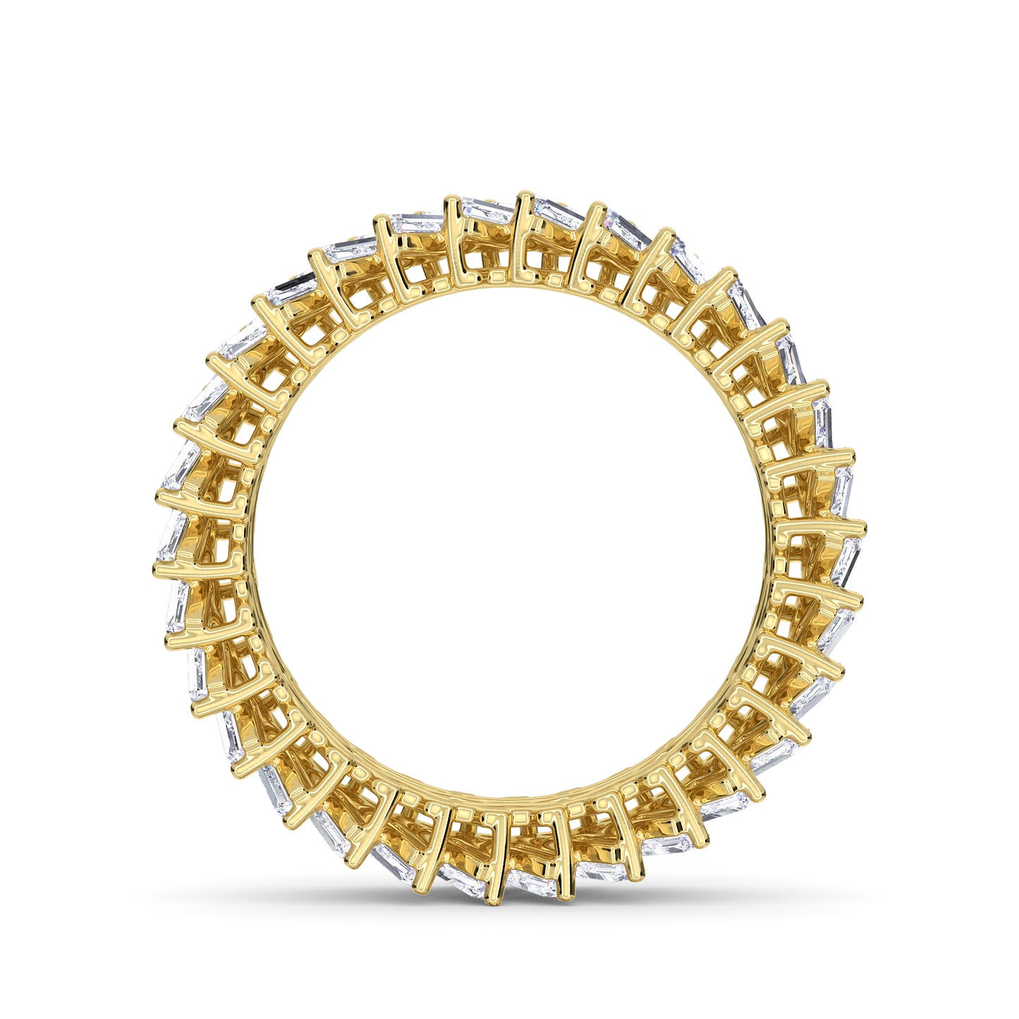 18 KT Gold Lab Grown Diamond Ring for Women